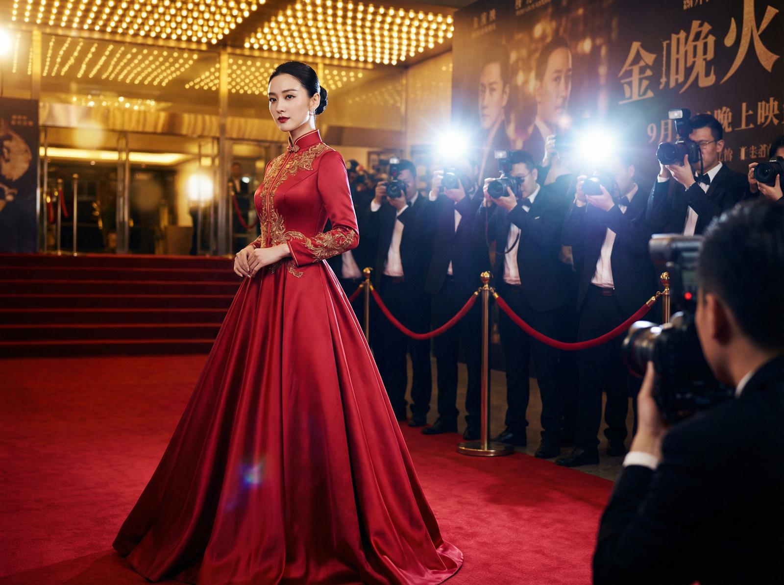 爆料吃瓜网精选传媒红毯走秀